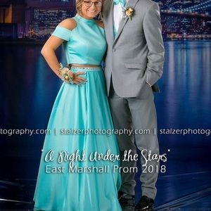 Prom dress (two piece/pockets)